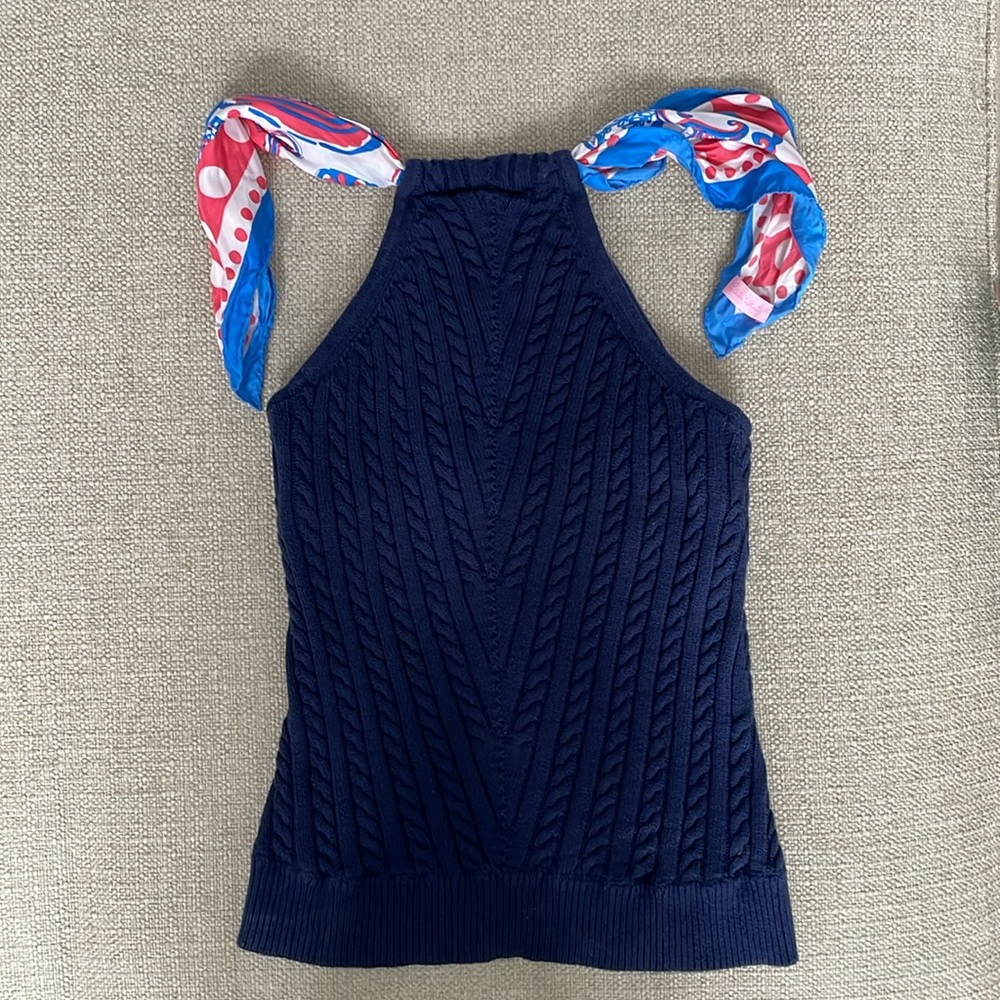 Lilly Pulitzer halter top- size L but fits like a small